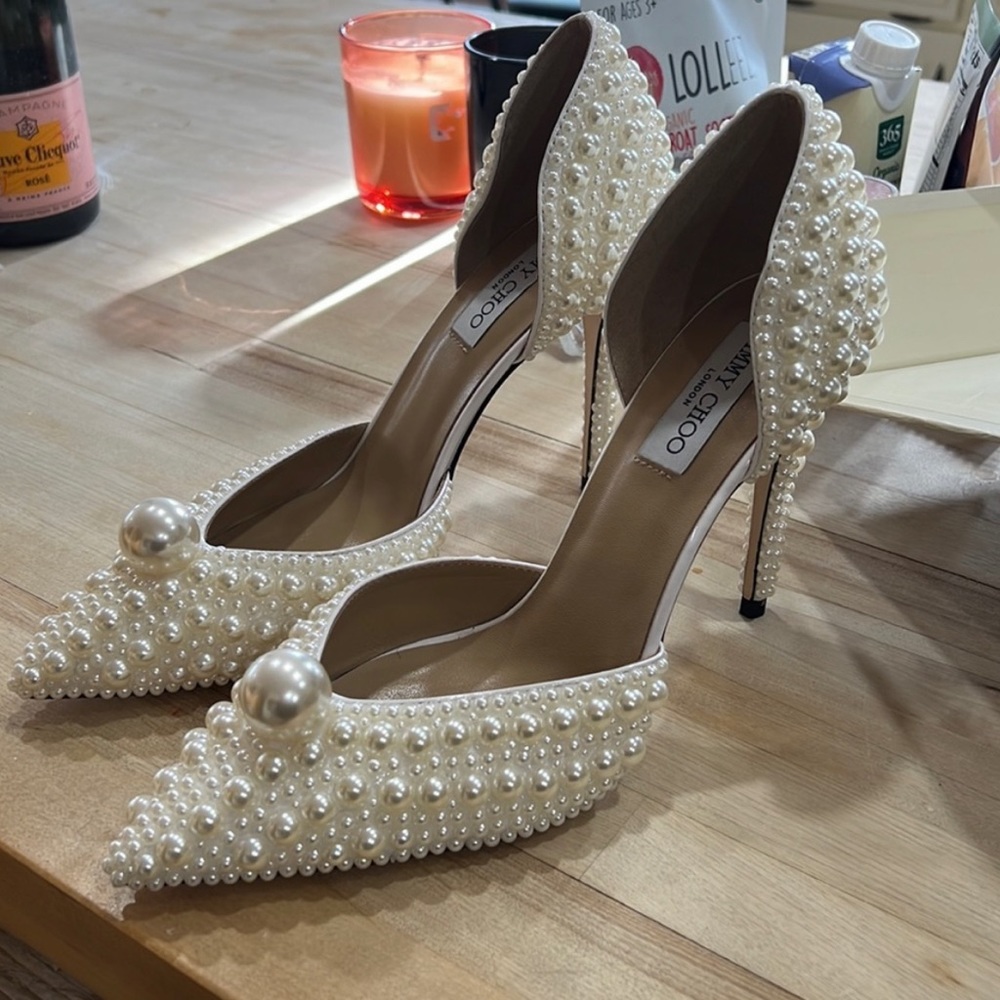 Embroiled Pearls shoes    Perfect for weeding